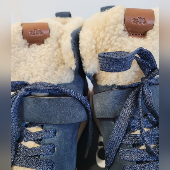 Brand New Coach Urban Hiker Suede Boots - Denim colour - 8B - Picture 8 of 9